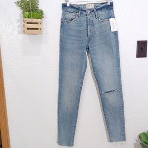 Free People Stella Skinny Jeans 24 New with Tag